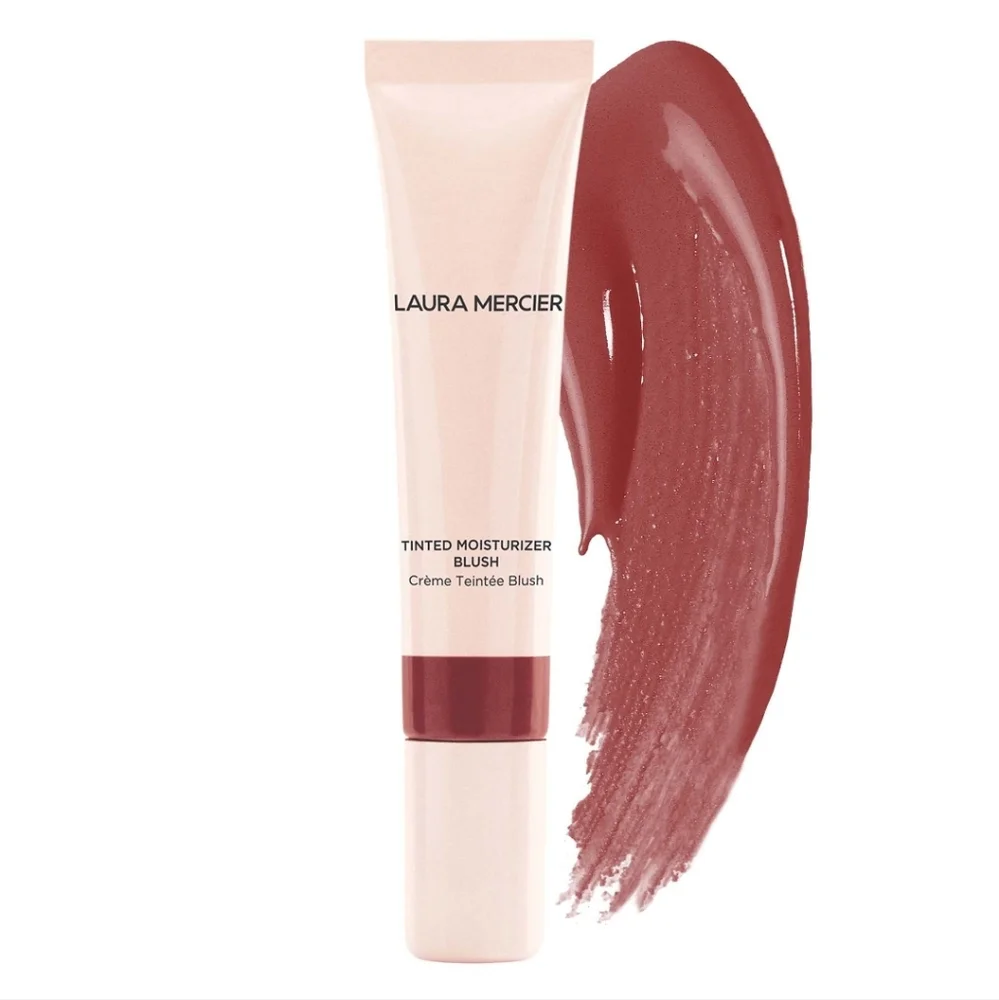 Laura Mercier Tinted Moisturizer Blush  Croisette Shimmering Garnet NIB